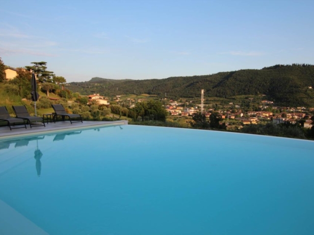 Vista piscina Ca Barbini Resort